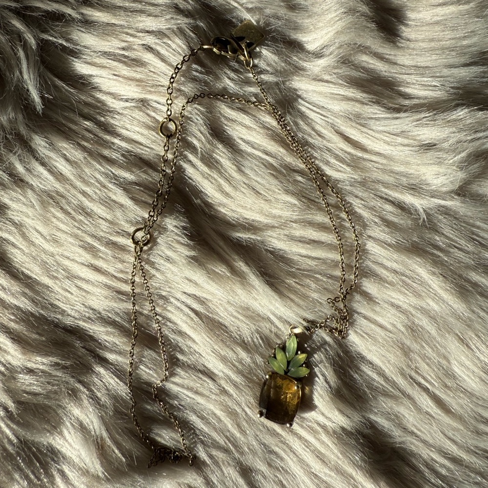 Banana Republic Pineapple Necklace